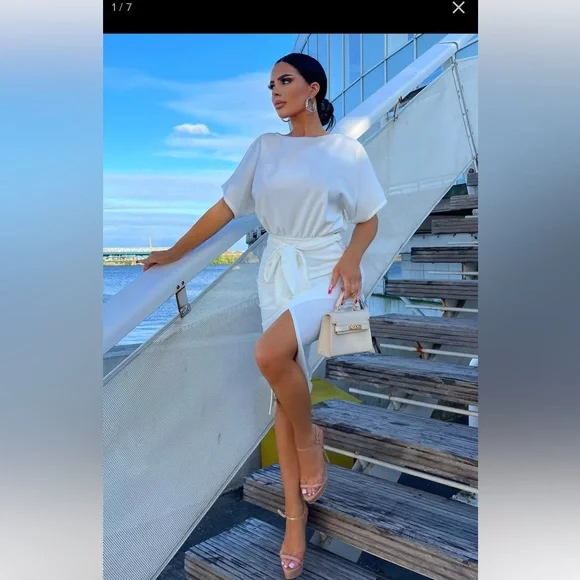 fashion nova medium dress Vestido Maxi de Mezclilla Tallahassee - Deslavado Medio